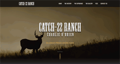 Desktop Screenshot of catch22ranch.com